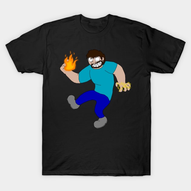 Herobrine t shirt on sale